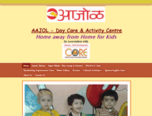 Tablet Screenshot of aajolkids.com